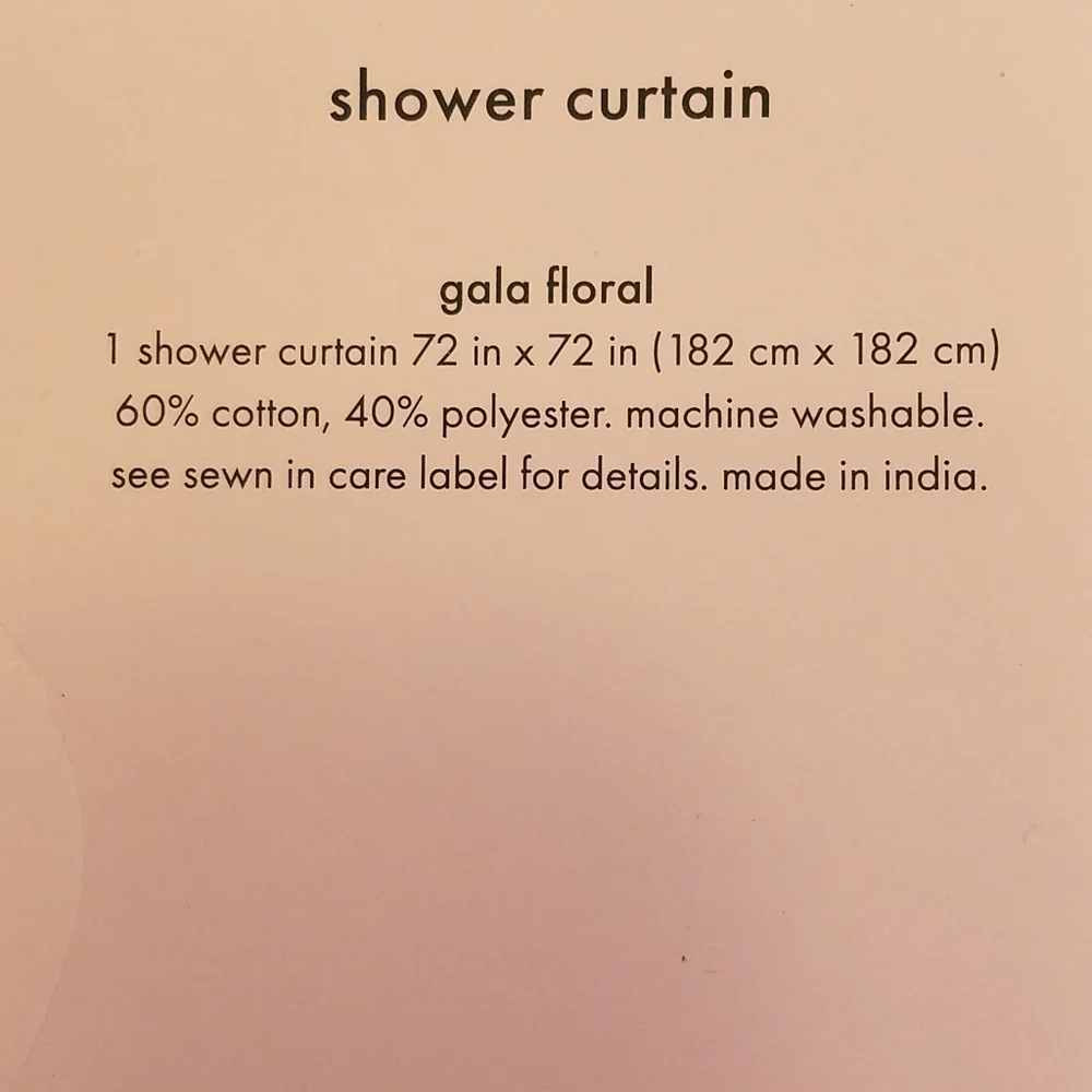 New Kate spade New York Shower Curtain Gala Floral